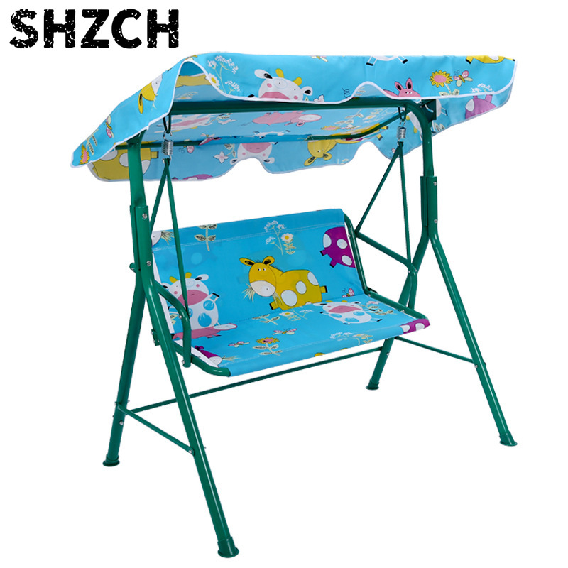Kids Outdoor Hanging Chair - カスタム格安価格屋外パティオ家具屋内二人掛け子供用ハンギングスイングチェア