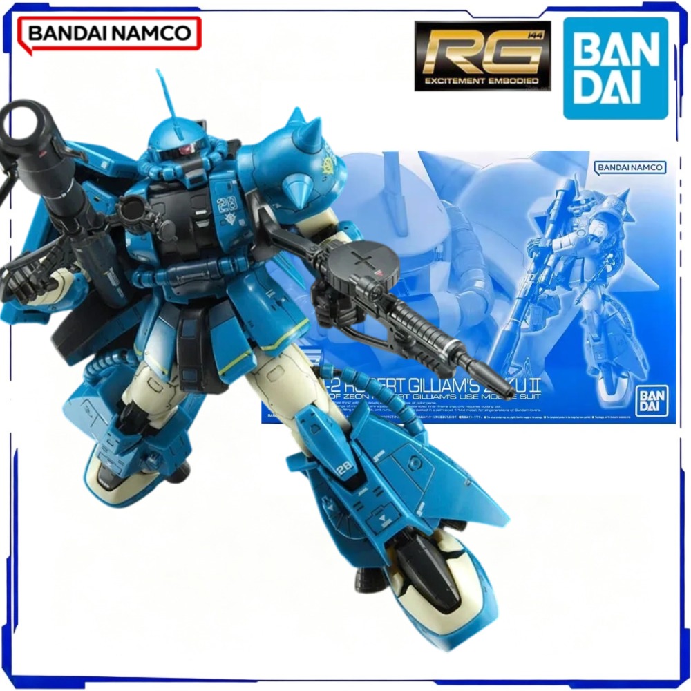 Bandai Model Gundam Rg - バンダイ公式正規品在庫ありガンダムモデルキットフィギュア RG ロバート・ザク 2 アニメモデル玩具グッズオリジナルボックスフェスティバルギフト
