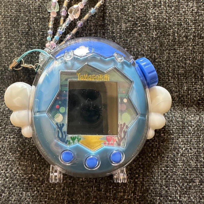 Bandai Model Tamagotchi - 新入荷 たまごっち 保護シェル グリッターウィングス エンジェルデビルマシン ブラック＆ホワイトマシン