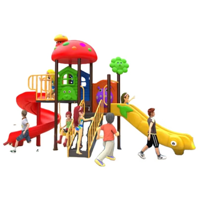 Outdoor Children'S Park - 新デザイン子供用遊園地施設スチール製屋外スライドパーク設備耐久性のある子供用屋外遊具販売中