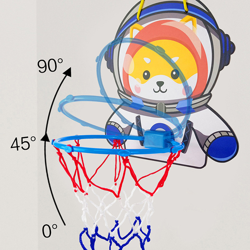 Kids Outdoor Games - 子供用調節可能なバスケットボールスタンド漫画の動物の形のシューティングバスケット屋内屋外スポーツボードゲーム子供のおもちゃ