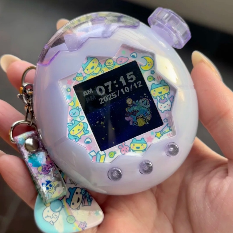 Bandai Model Tamagotchi - たまごっちパラダイス シェルとパーツ カラー交換用ハウジングアクセサリー ブラック ホワイト 透明