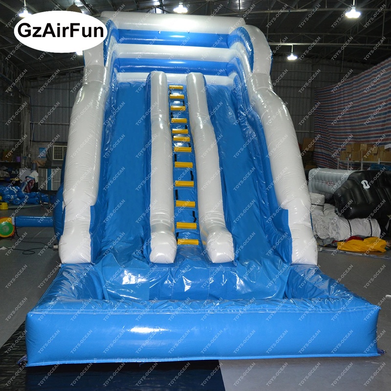 工場カスタマイズ格安子供用屋外ダブルスライドウォーターパーク - Kids Outdoor Inflatable Water Slide のレビューと価格