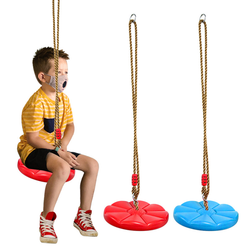 子供用ディスクスイング子供屋内および屋外スポーツ赤青肥厚八角 - Kids Outdoor Hanging Chair のレビューと価格