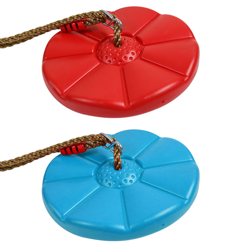子供用ディスクスイング子供屋内および屋外スポーツ赤青肥厚八角 - Kids Outdoor Hanging Chair のレビューと価格