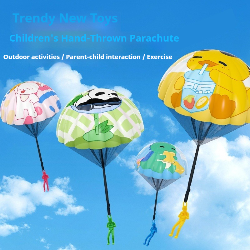子供用パラシュートアウトドアスポーツ手投げ公園玩具エアドロッ - Outdoor Children'S Park のレビューと価格
