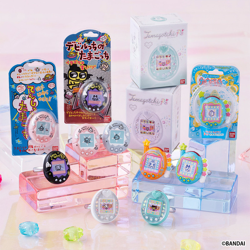 本物の在庫ありたまごっちミニかわいいリングアクセサリーシリー - Bandai Model Tamagotchi のレビューと価格