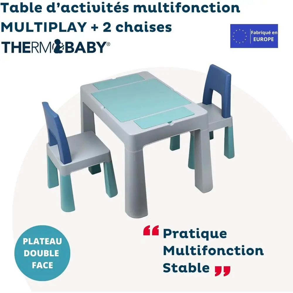 多機能キッズアクティビティテーブル（椅子付き、両面トレイ、収 - Kids Outdoor Activity Table のレビューと価格