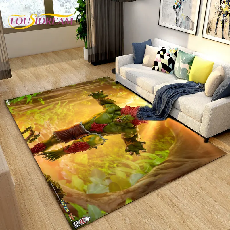 レトロゲーム ストリートファイター ゲーマー エリアラグ、リ - Kids Outdoor Play Area のレビューと価格