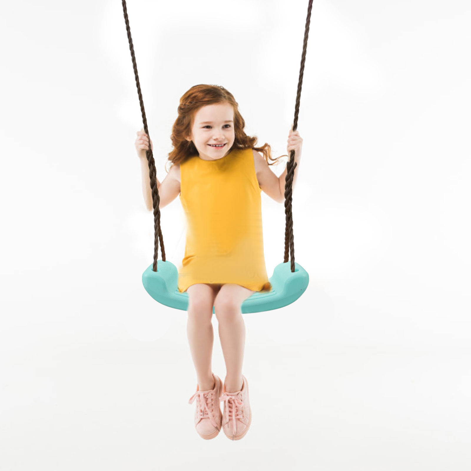 子供用ハンギングチェア プラスチック製スイングシートボード  - Kids Outdoor Hanging Chair のレビューと価格