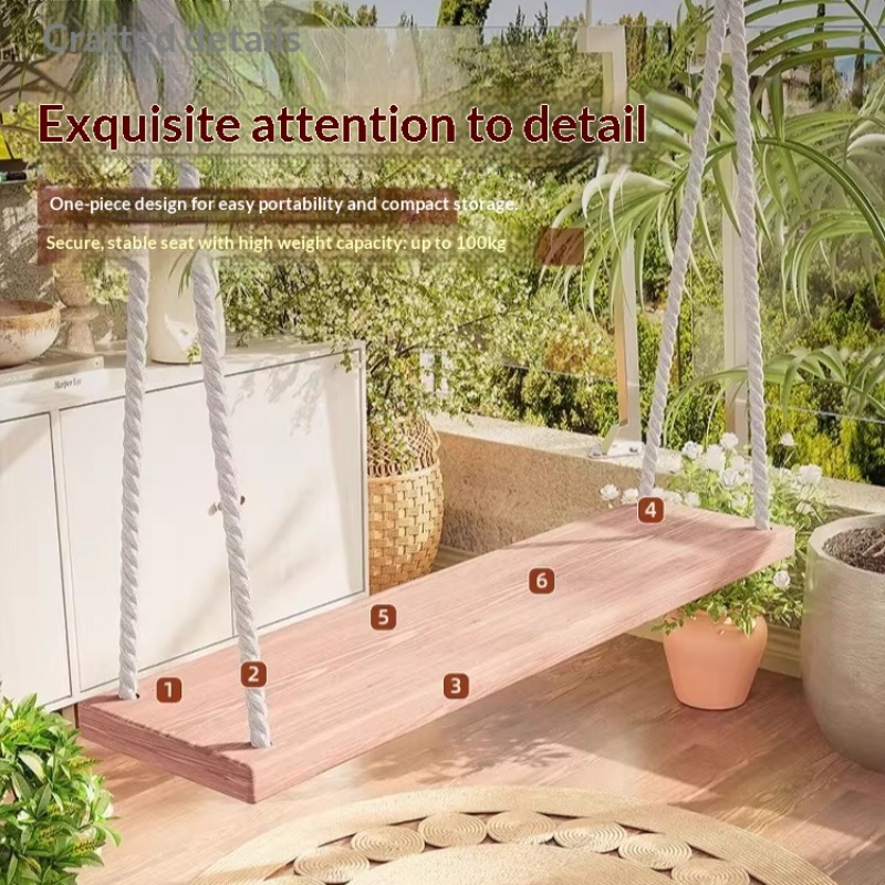 屋外スイングチェア ハンモック パティオ ポーチ ガーデン  - Kids Outdoor Hanging Chair のレビューと価格