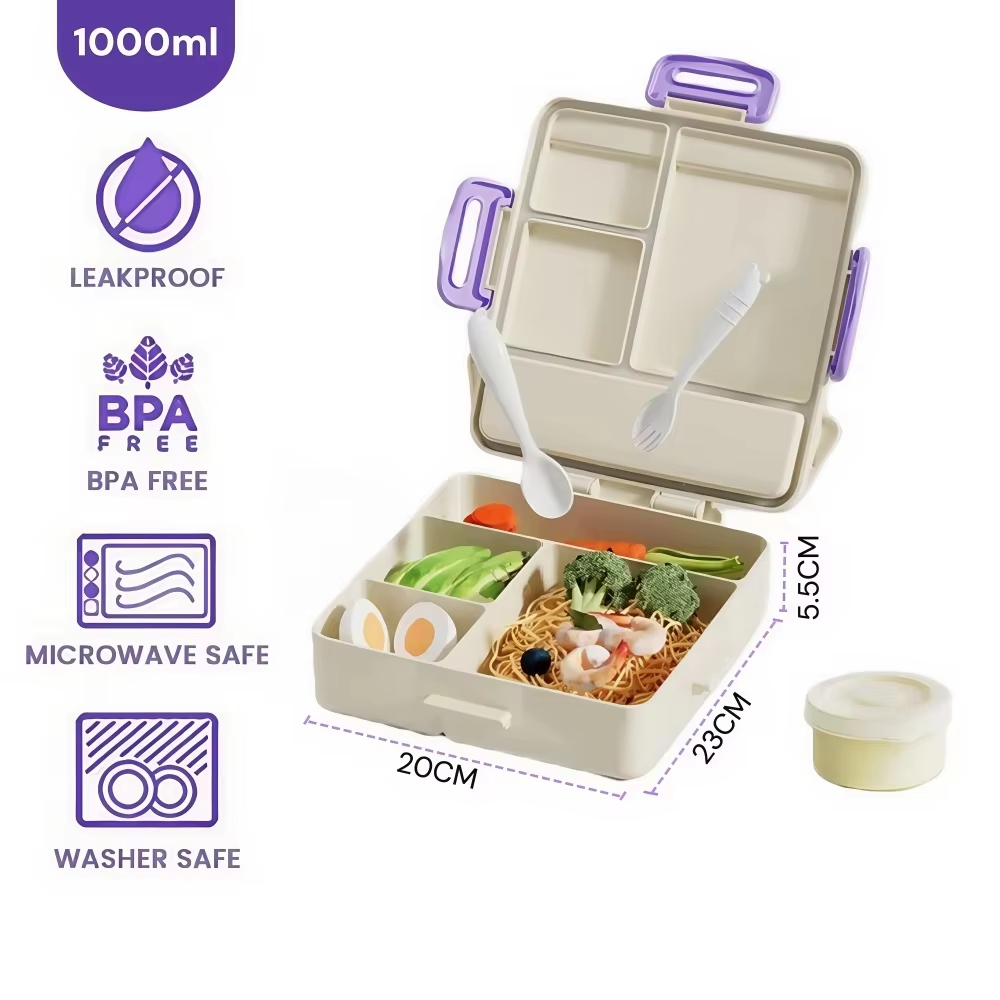子供用弁当箱 - 漏れ防止真空断熱フードジャー付き断熱弁当箱 - Kids Outdoor Dining Set のレビューと価格