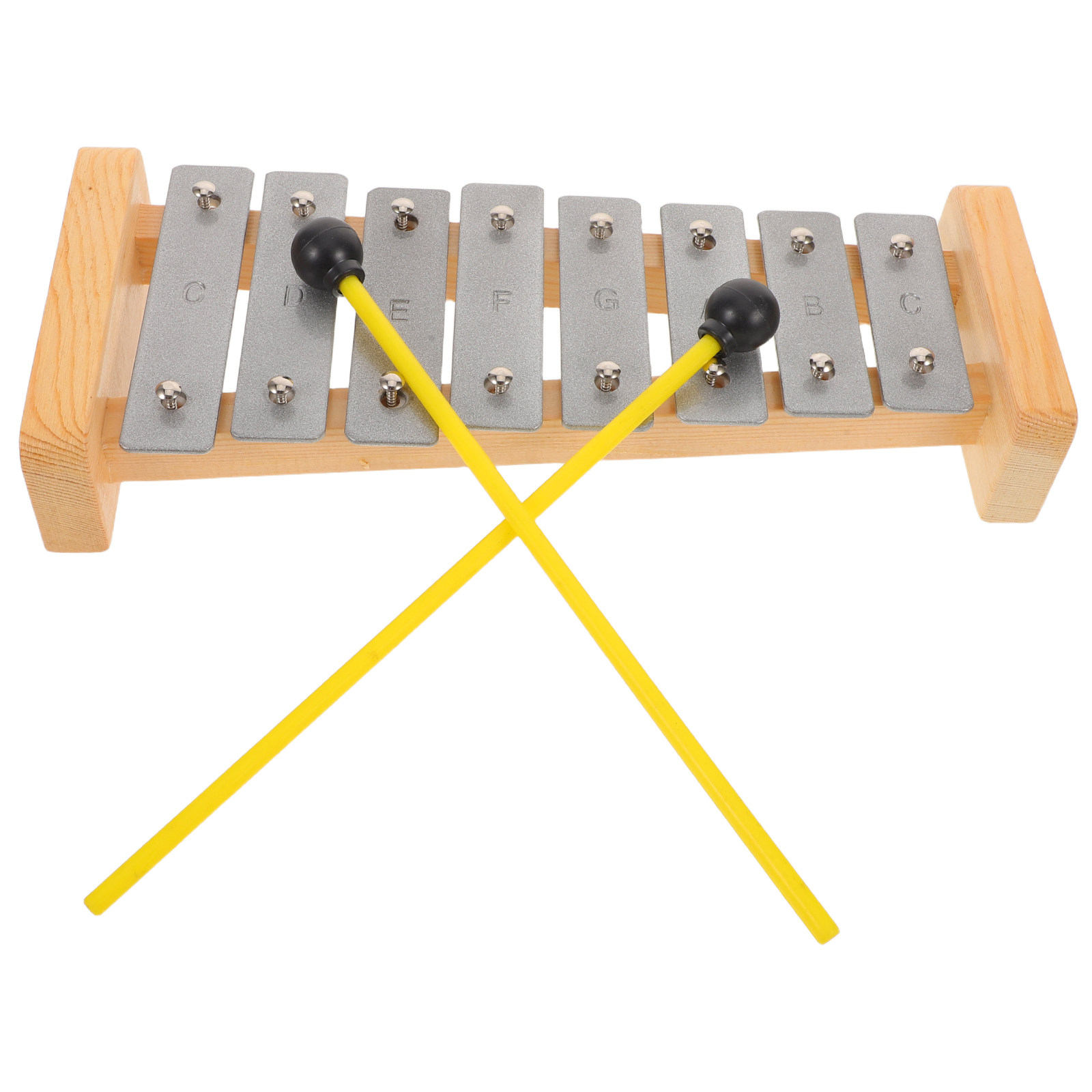8音アルミ製シロフォン グロッケンシュピール 早期教育用打楽 - Kids Outdoor Xylophone のレビューと価格