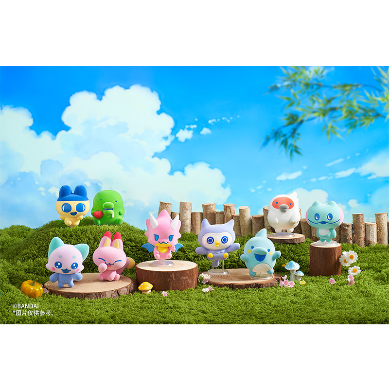 バンダイのかわいいたまごっちフロッキーフィギュアブラインドボ - Bandai Model Tamagotchi のレビューと価格