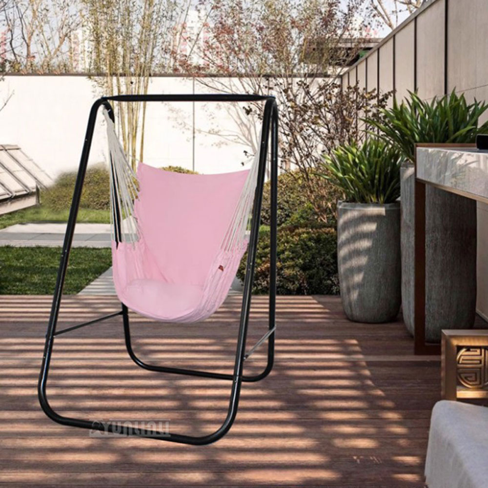 スイングスタンドハンモックハンギングチェア、簡単設置、屋内屋 - Kids Outdoor Hanging Chair のレビューと価格