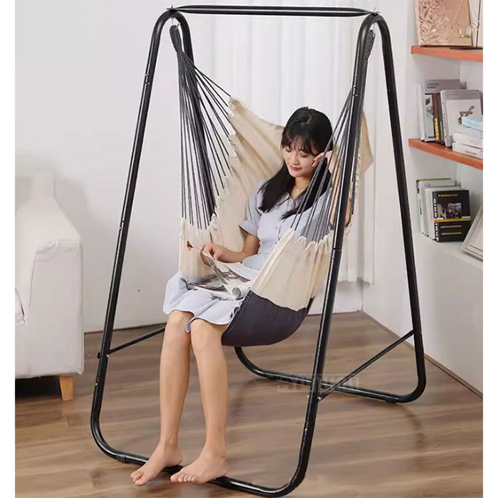 スイングスタンドハンモックハンギングチェア、簡単設置、屋内屋 - Kids Outdoor Hanging Chair のレビューと価格