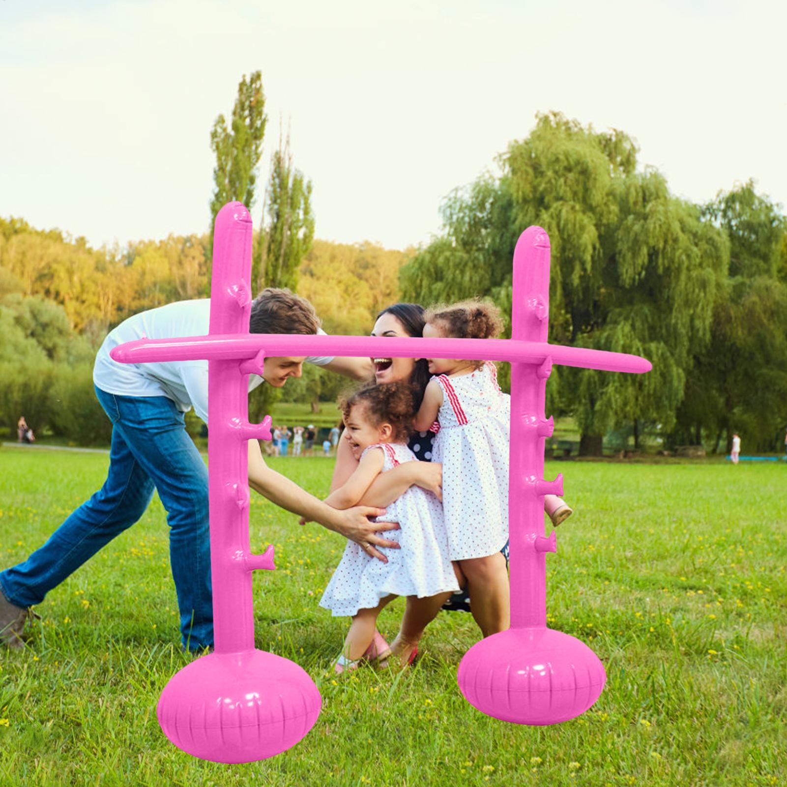 インフレータブルリムボゲーム、屋外用インフレータブルリムボパ - Kids Outdoor Play Area のレビューと価格