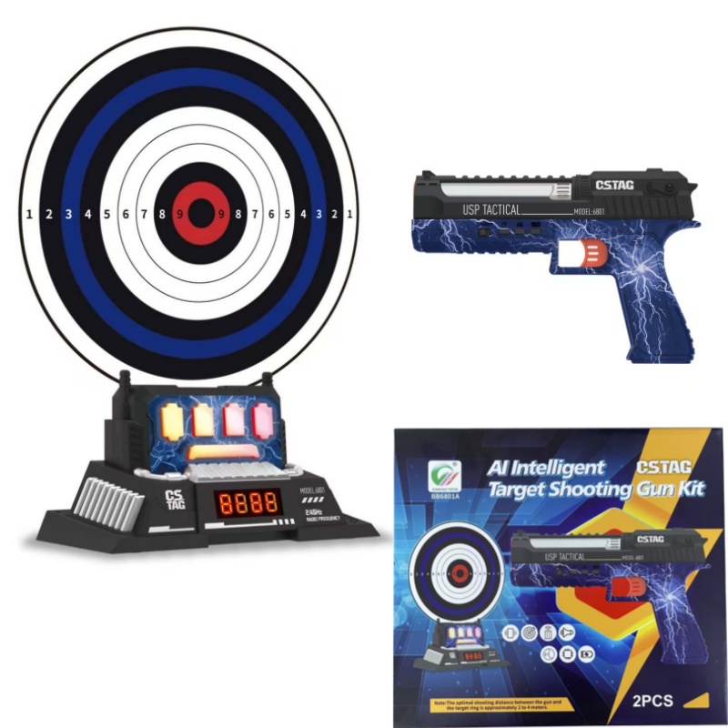 CSTAG AI ターゲット射撃競技レーザーピストルセット  - Kids Outdoor Games のレビューと価格