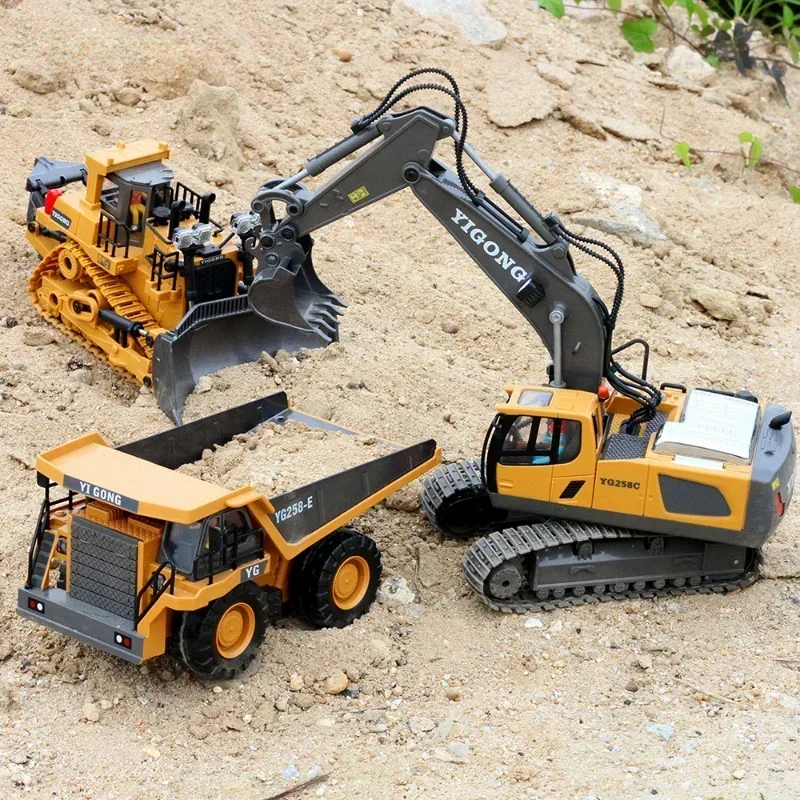 子供用リモコンカーおもちゃ オフロード掘削機 ダンプトラック - Kids Outdoor Dump Truck のレビューと価格