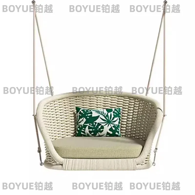 籐製ハンギングスイングチェア 屋外パティオバルコニー屋内寝室 - Kids Outdoor Hanging Chair のレビューと価格