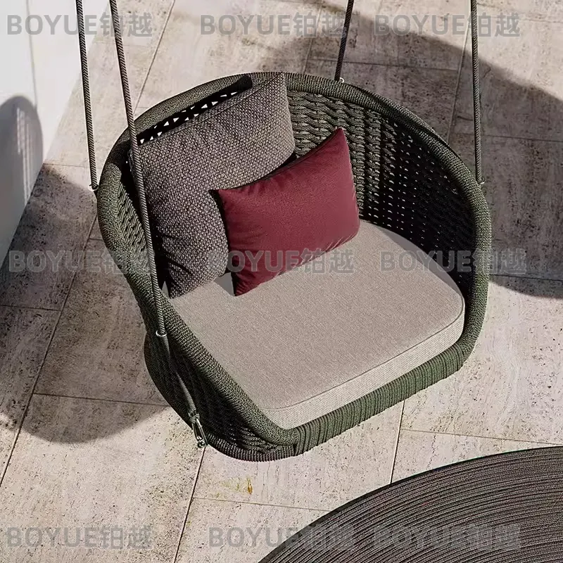 籐製ハンギングスイングチェア 屋外パティオバルコニー屋内寝室 - Kids Outdoor Hanging Chair のレビューと価格