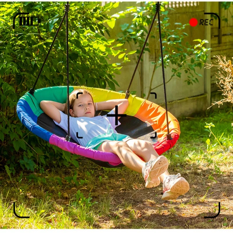 ガーデンハンモック用屋内吊り下げ式スイング子供用ハンギングロ - Kids Outdoor Hanging Chair のレビューと価格