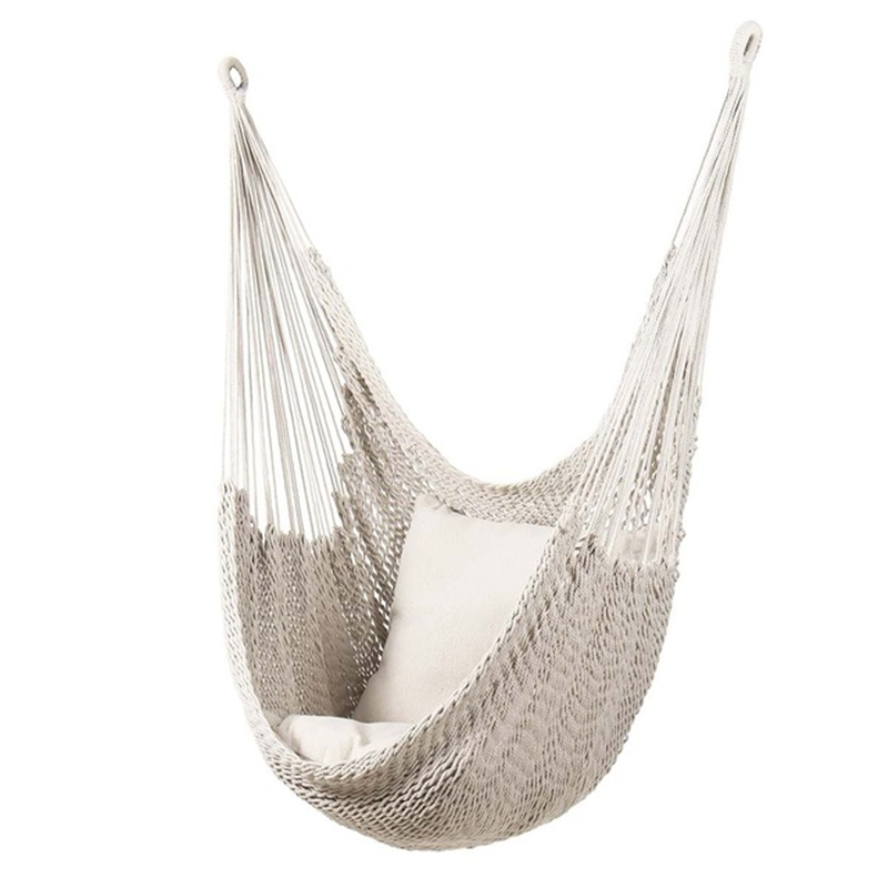 大人と子供のための非公式のハンモック,白い庭のハンモック,寮 - Kids Outdoor Hanging Chair のレビューと価格