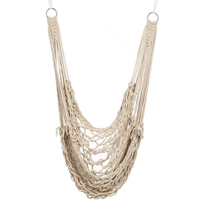 大人と子供のための非公式のハンモック,白い庭のハンモック,寮 - Kids Outdoor Hanging Chair のレビューと価格