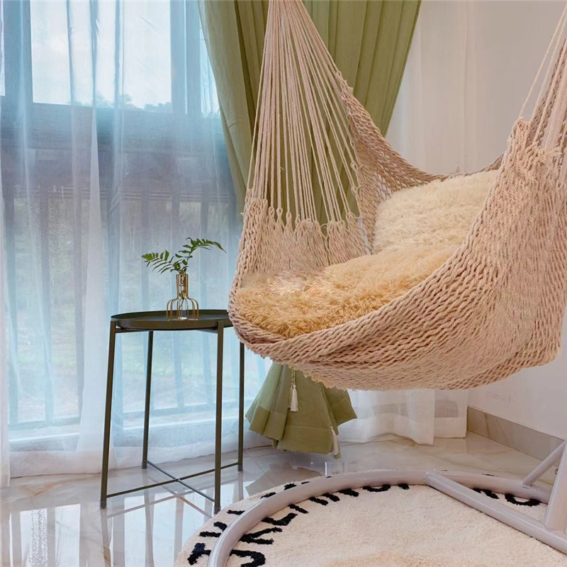大人と子供のための非公式のハンモック,白い庭のハンモック,寮 - Kids Outdoor Hanging Chair のレビューと価格