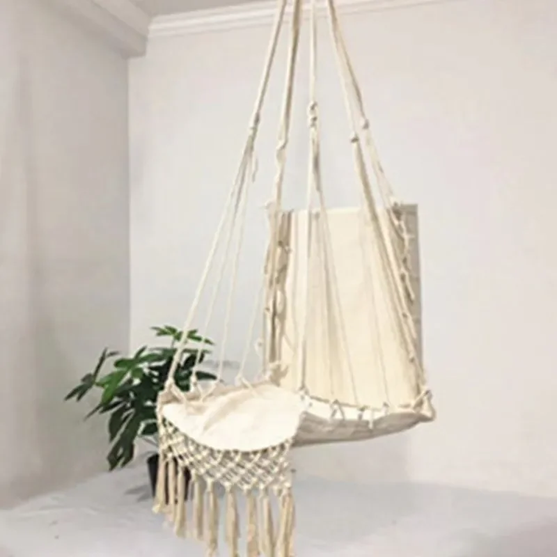 屋外屋内ハンモック スイング 安全ハンモックチェア ロープハ - Kids Outdoor Hanging Chair のレビューと価格