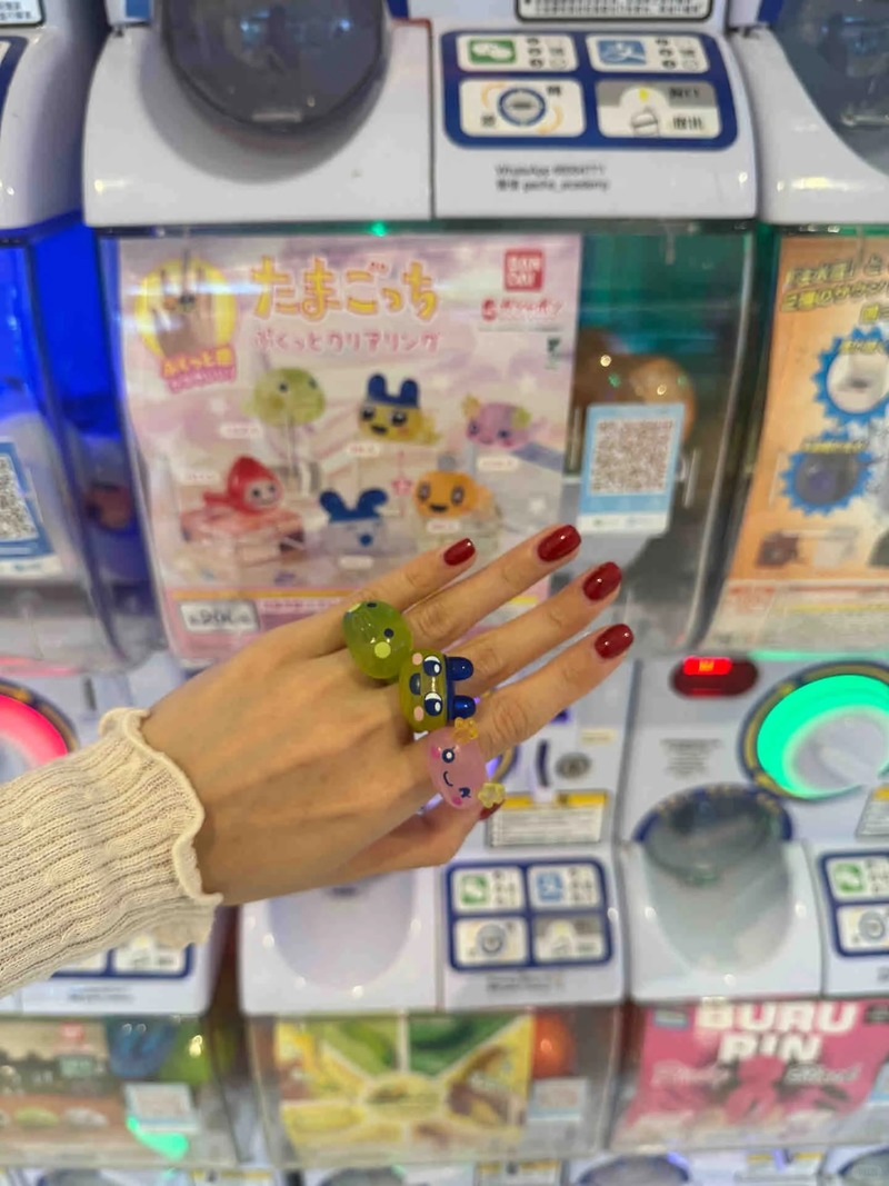 バンダイたまごっち透明かわいいリングマメッチクチパッチメメッ - Bandai Model Tamagotchi のレビューと価格