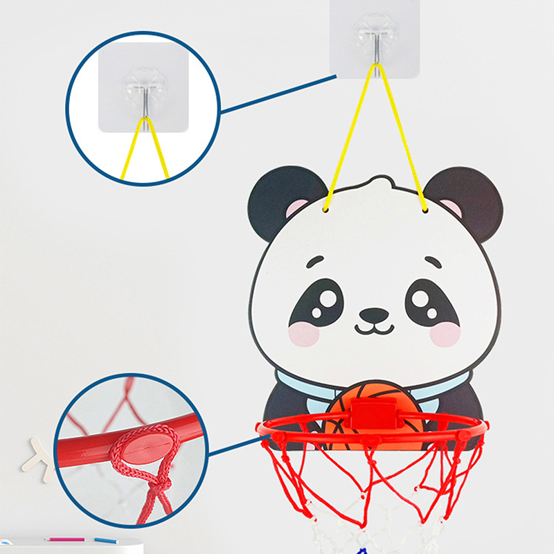 子供用調節可能なバスケットボールスタンド漫画の動物の形のシュ - Kids Outdoor Games のレビューと価格