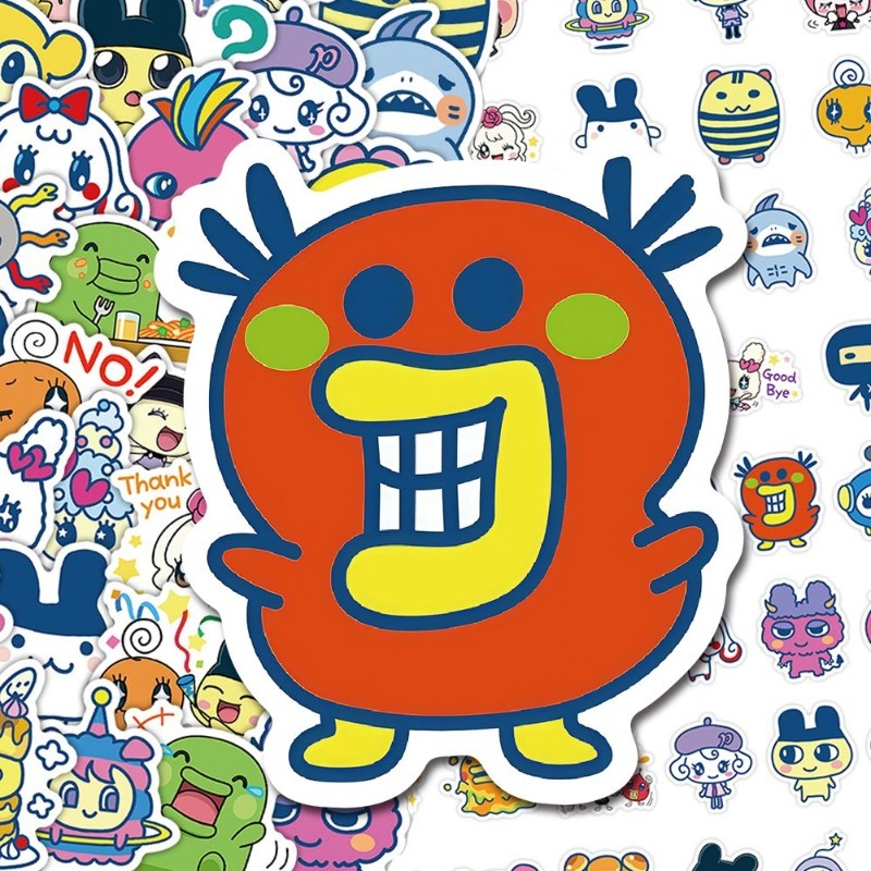 新しいバンダイたまごっちマメッチ楽しい落書きステッカー高色価 - Bandai Model Tamagotchi のレビューと価格