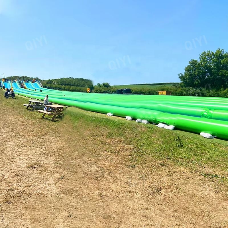 業務用巨大スリップ＆スライド式インフレータブルウォータースラ - Kids Outdoor Inflatable Water Slide のレビューと価格