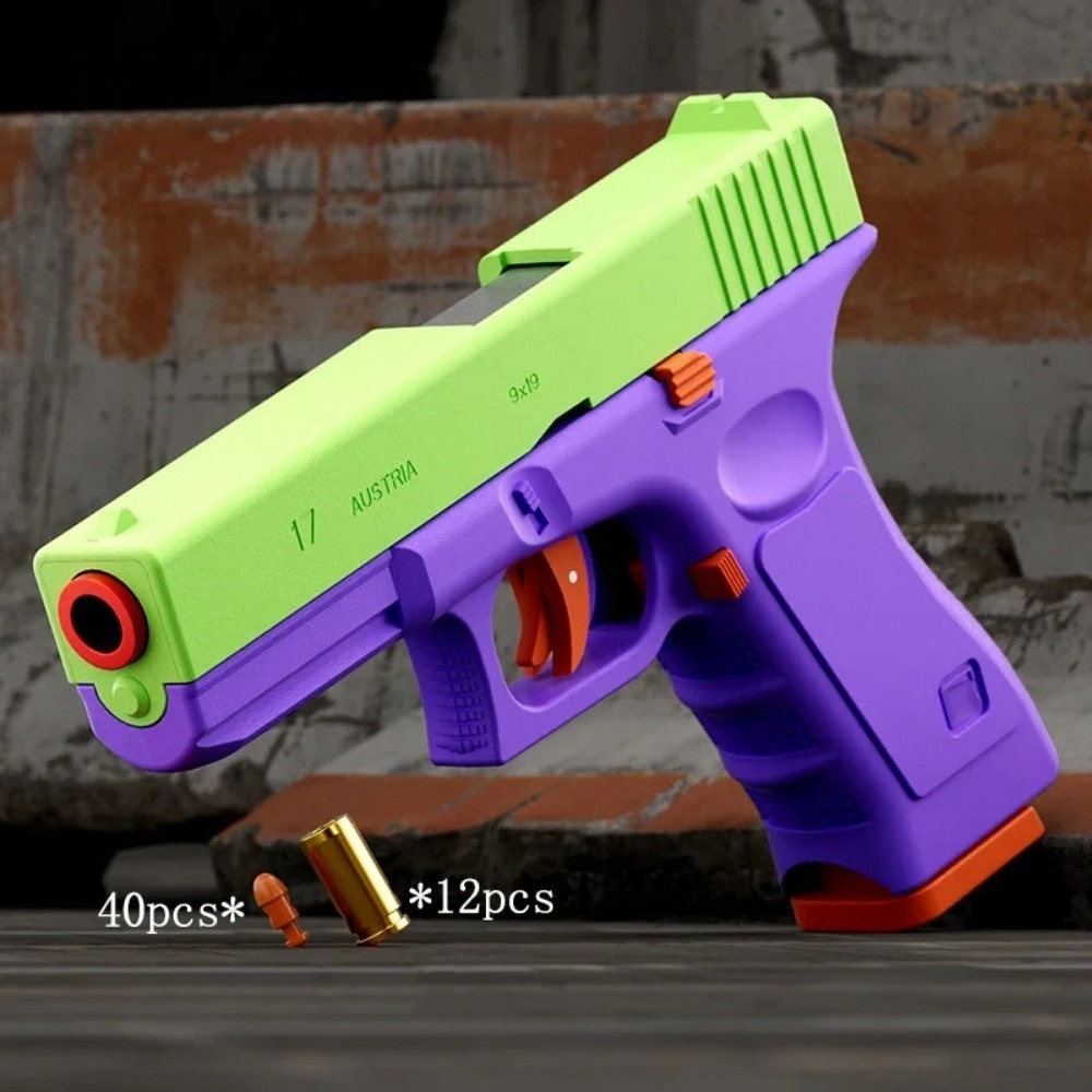 シェルスローイング G17 自動射撃ソフト弾トイガン ブロー - Kids Outdoor Games のレビューと価格