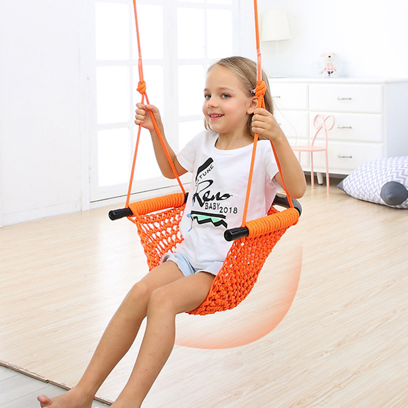 ポータブルキッズガーデンスイングチェア、吊り下げ式子供用幼稚 - Kids Outdoor Hanging Chair のレビューと価格