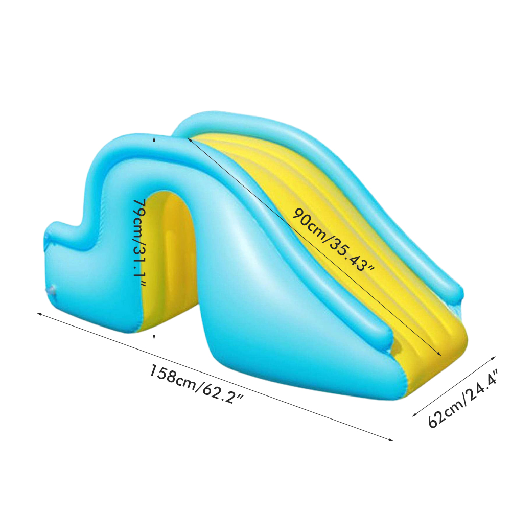 インフレータブルスライド インフレータブルウォータースライド - Kids Outdoor Inflatable Water Slide のレビューと価格