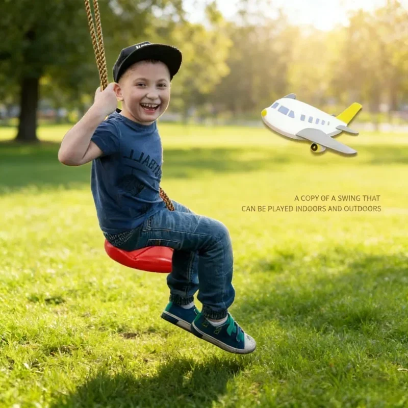 厚みのある八角形の花びら型ディスクスイング、耐久性のある吊り - Kids Outdoor Hanging Chair のレビューと価格