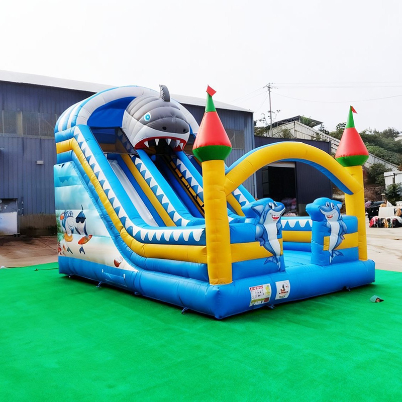 レンタル可能な小型インフレータブル滑り台、屋外用厚手PVC製 - Kids Outdoor Inflatable のレビューと価格