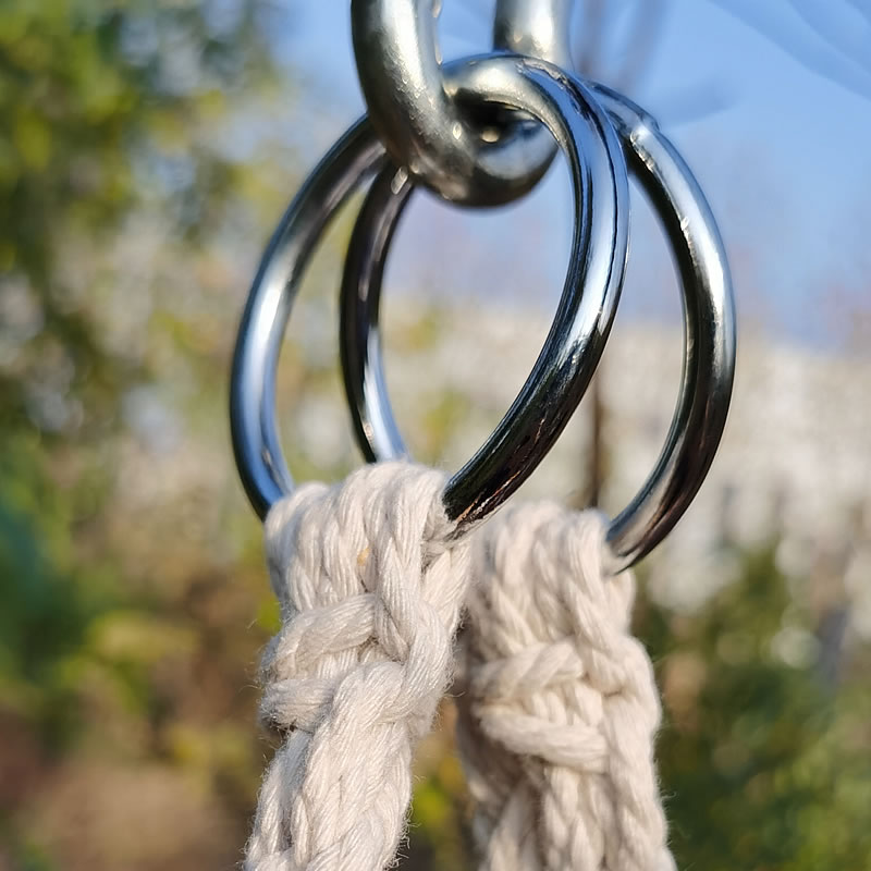 2025 北欧ガーデン手作りニットラウンドハンモック屋外屋内 - Kids Outdoor Hanging Chair のレビューと価格