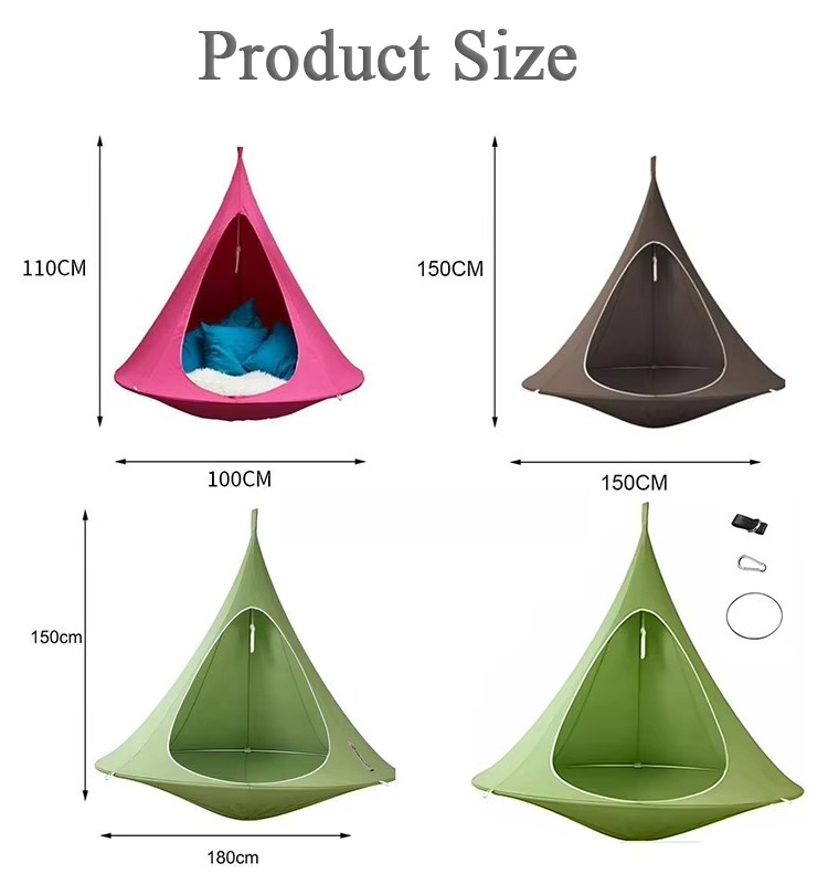 子供大人用屋外キャンプ防水レジャーハンギングテントハンギング - Kids Outdoor Hanging Chair のレビューと価格