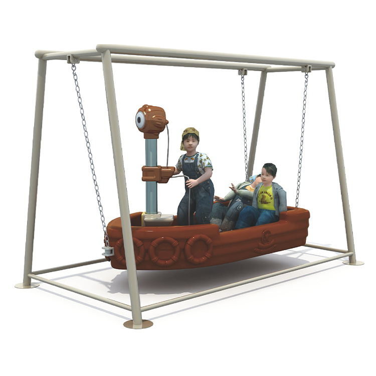 海賊船型ブランコ 屋外遊具 子供用裏庭ブランコセット - Kids Outdoor Set のレビューと価格