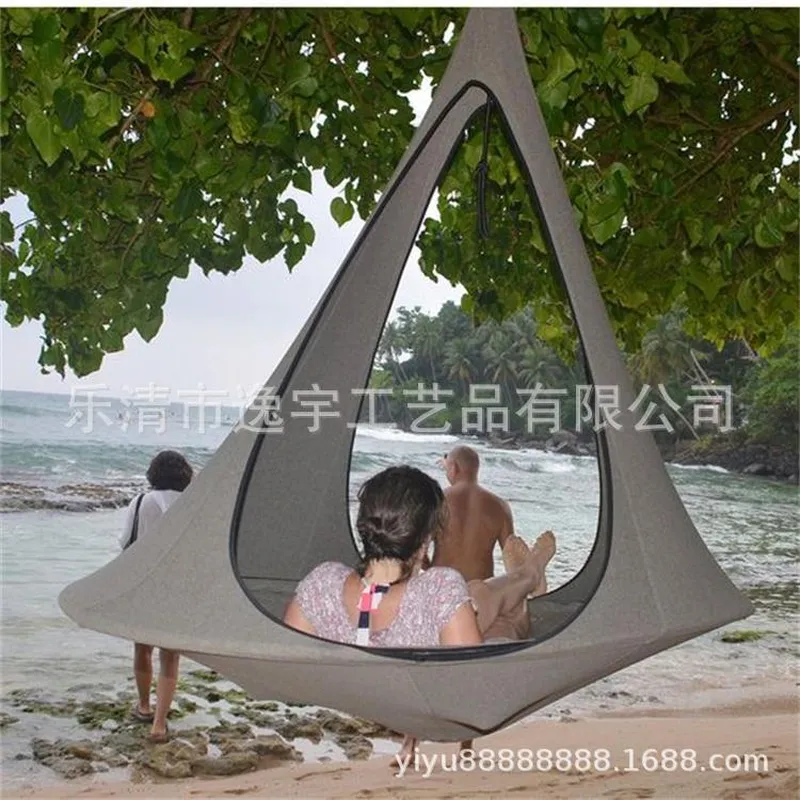 屋外用ツリーテントハンモックハンギングチェア、バルコニーレジ - Kids Outdoor Hanging Chair のレビューと価格